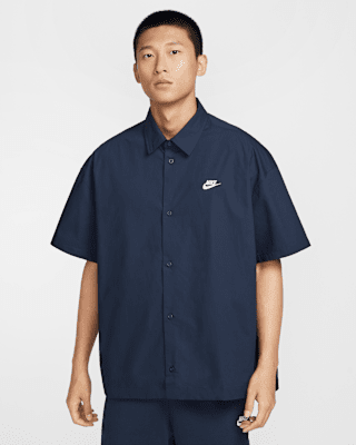 NIKE公式】ナイキ クラブ メンズ ショートスリーブ ボタンアップ